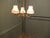 Rococo Rococo Brass Candelabra Floor Lamp, 1960 For Sale - Image 3 of 7
