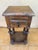 1940s Pair of Spanish Baroque Revival Night stands or Side Tables with Drawer For Sale - Image 6 of 8