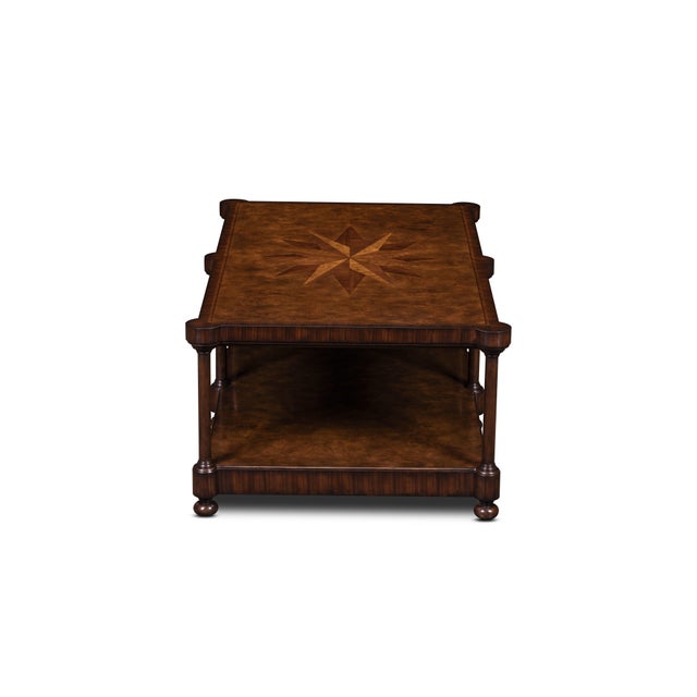 Traditional Maitland-Smith Cameron Cocktail Table Rectangular For Sale - Image 3 of 6