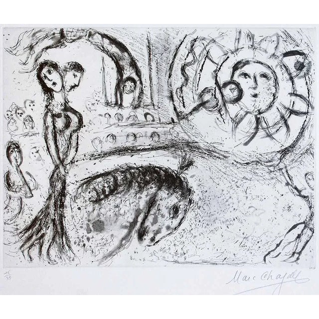Marc Chagall, Le Cirque Fantastique, Etching, 1967 For Sale - Image 4 of 4