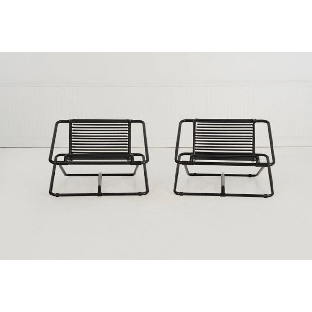Industrial Ron Arad Pair of Rocking Chairs for One-Off, United Kingdom, 1981 For Sale - Image 3 of 14