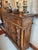 Baroque Antique Baroque 17th C. Two Door Carved Cabinet on Carved Paw Feet. 45.5l X 16.5d X 43.5h For Sale - Image 3 of 9