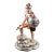 Late 20th Century Martin Mendoza “Leopard Warrior” Monumental Plata Artistica .999 Silver Clad Aztec Warrior Sculpture for D’Argenta For Sale