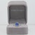 Modern 1.7Ct Tanzanite Ring With Earth-Mined Diamond Accents: Solid 14k Gold, Round 8mm, Size 6.75 For Sale - Image 3 of 9