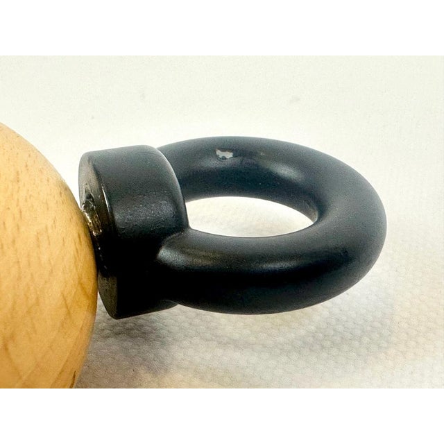 Made of beech wood with iron handle This piece has an attribution mark, I am sure that it is completely authentic and take...