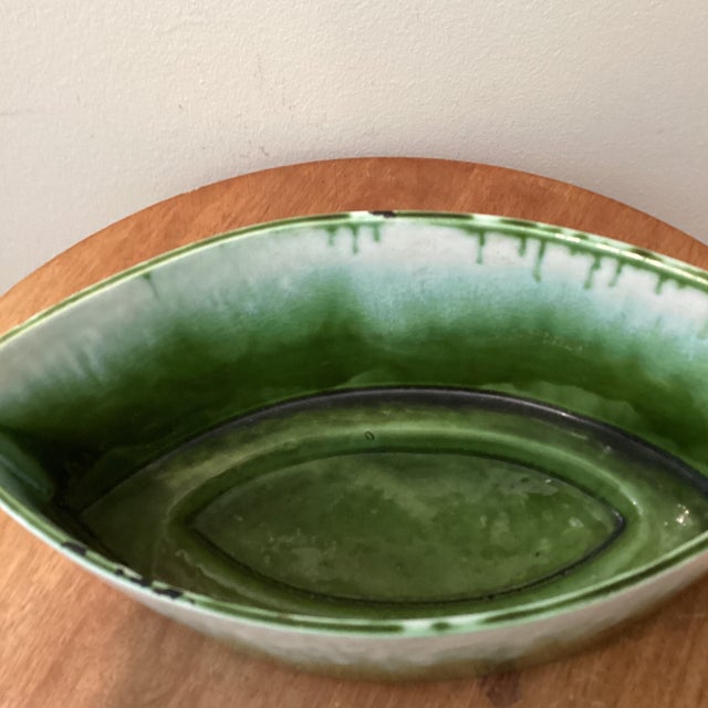 Contemporary Unique Japanese Ceramic Flowers Vessels With Green Glaze Tetsu Suzuki Style For Sale - Image 3 of 12