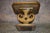 Weiman Burl Wood Side Table Kameo Neo Classic Inlaid Pedestal End Stand For Sale In Philadelphia - Image 6 of 12