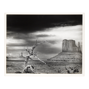 "Monument Valley" Black and White Photograph