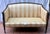 American Vintage James River Plantations Federal Style Mahogany Settee by Hickory Chair Co. For Sale - Image 3 of 18