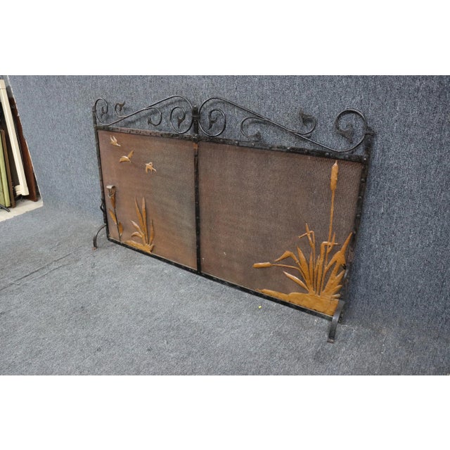 Late 19th Century Arts & Crafts Fireplace Screen For Sale - Image 5 of 12