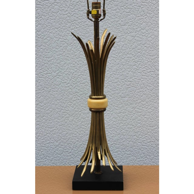 Chapman Manufacturing Company Chapman Bronze Table Lamp For Sale - Image 4 of 10