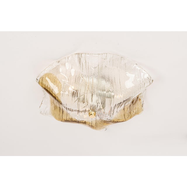 1970s Large Austrian Flush Mount Lights from Kalmar, 1970s For Sale - Image 5 of 15