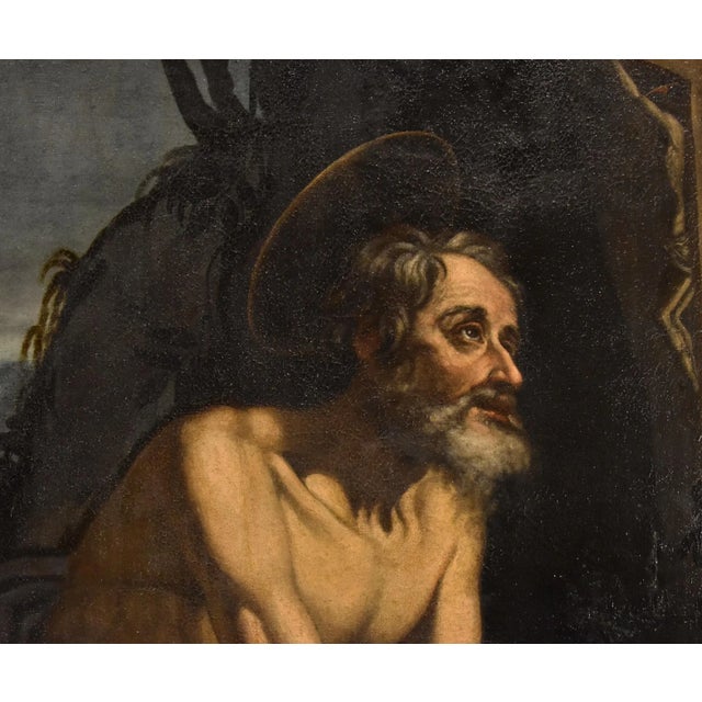 Hendrick de Somer / Enrico Fiammingo, Saint Jerome, 1630, Oil on Canvas For Sale - Image 12 of 18
