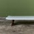 Paul Frankl Rectangular Whitened Cork Coffee Table or Bench for Johnson... For Sale - Image 9 of 16