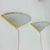 Vintage Glass Wall Lamps with Gold Holders, 1970s, Set of 2 For Sale - Image 11 of 18
