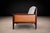 Brazilian Modern Armchair in Rosewood, Leather & Linen, Fatima, 1960s For Sale - Image 10 of 12