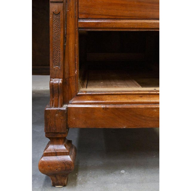 Brown Louis Philippe Desk in Walnut, Mid-19th Century For Sale - Image 8 of 17