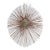 1960s Mid-Century Modern William and Bruce Friedle Wire Sunburst Wall Sculpture For Sale