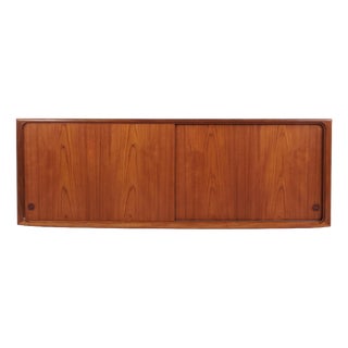 Teak Sideboard with Sliding Doors by Edmund Jørgensen, 1960s For Sale