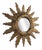 Carved Giltwood Sunburst Convex Wall Mirror, 1950s For Sale