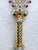 Mid-Century Modern Mazer Bros Royal Sceptre Brooch • 1940s–50s Regalia Series • Multi‑Stone For Sale - Image 3 of 7