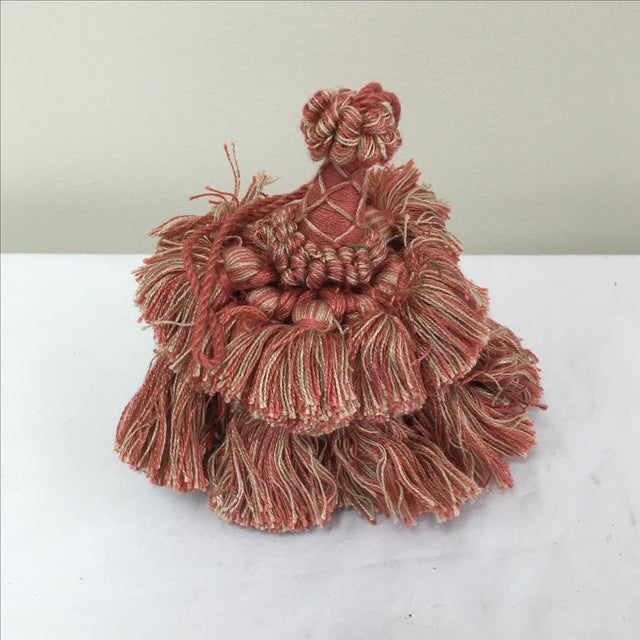 Rococo Peach Furniture Tassel For Sale - Image 3 of 3