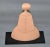 Lineasette Italy Ceramic Lady Hat Figurative Sculpture Slate Base For Sale - Image 9 of 13