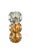 This Poliarte Murano glass table lamp, dating back to the 1970s, is a perfect example of vintage Italian design. This...