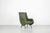 Olive Mid-Century Italian Green Leatherette Armchair, 1950s For Sale - Image 8 of 14