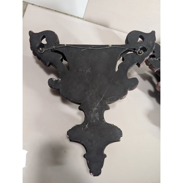 Onyx French 19th Century Style Wall Planter Sconce a Pair For Sale - Image 8 of 12