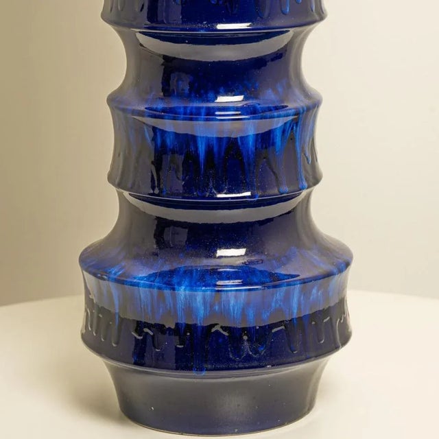 1970s Large Ceramic Lamps from Scheurich, 1970s, Set of 2 For Sale - Image 5 of 16