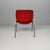 Castelli Italian Modern Red Fabric DSC Chairs by Giancarlo Piretti for Castelli, 1970s, Set of 4 For Sale - Image 4 of 18