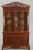 Antique Lacquered Carved Display Bookcase, 19th Century For Sale - Image 3 of 3