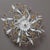 Hollywood Regency White Flower Ceiling Lamp, 1970s For Sale - Image 15 of 15