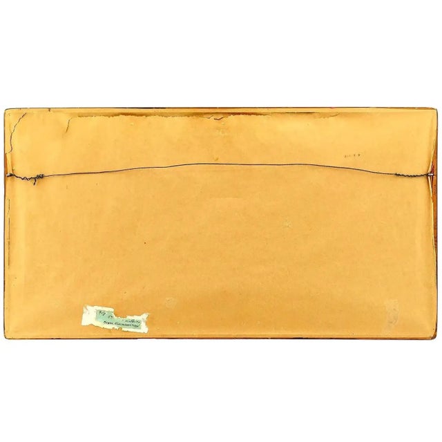 Chinese Early 20th Century Zhou Peichun Manner Chinese Watercolor Painting, Framed For Sale - Image 3 of 7