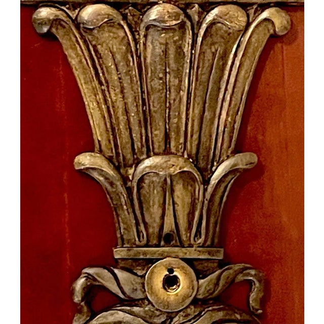 Early 20th Century Early 20th Century Large Roman Style Bronze Figural Architectural Element For Sale - Image 5 of 13