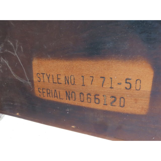 Lane Mid Century Cedar Chest Blanket Trunk With Side Drawers 6329 For Sale In Miami - Image 6 of 16