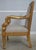 Neoclassical Pair of Neoclassical Gilt Gold Dolphin Open Armchairs For Sale - Image 3 of 18