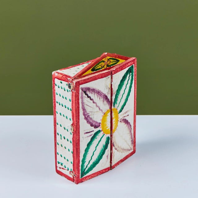 Peruvian Retablo from the Evelyn Ackerman Estate For Sale - Image 9 of 12