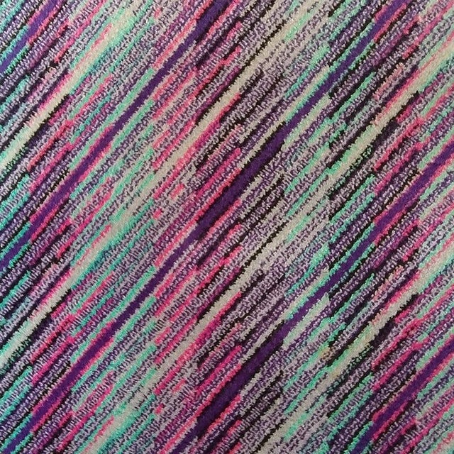 Textile Italian Geometric Wool Rug by Missoni for T& J Vestor, 1980s For Sale - Image 7 of 11