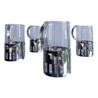 Glass Cups by George Sowden for Bodum, 1980s, Set of 4 For Sale