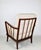 Paint Art Deco Beige Boucle Loop Armchair, 1960s For Sale - Image 7 of 14