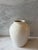 Ceramic Vintage 1970s Handmade Floral Embossed Ceramic Vase For Sale - Image 7 of 9