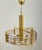 Precious and luxurious lamp, bathed in gold, with round Murano tubes, excellent quality. I have official proof of...