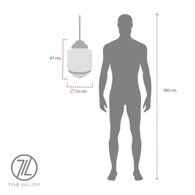 1930s Art Deco Milk Glass Pendant Light #1 For Sale - Image 13 of 18