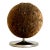 Mid-Century Modern Cork Sphere Pen & Pencil Holder With Chrome Base For Sale