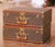 Mid 20th Century Pair of Vintage Louis Vuitton Monogram Hard Alzer Suitcases For Sale - Image 5 of 11