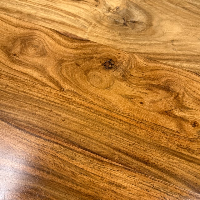 Cb2 Dylan Acacia Dining Table For Sale - Image 12 of 12