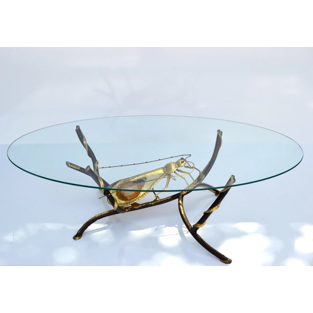 Mid-Century Modern Henri Fernandez for Atelier Duval-Brasseur Coffee Table Illuminated Sculpture For Sale - Image 3 of 13