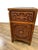 Wood Antique Chinese Asian Ornately Carved Storage Cabinet Chinoiserie Side Table 1 For Sale - Image 7 of 7